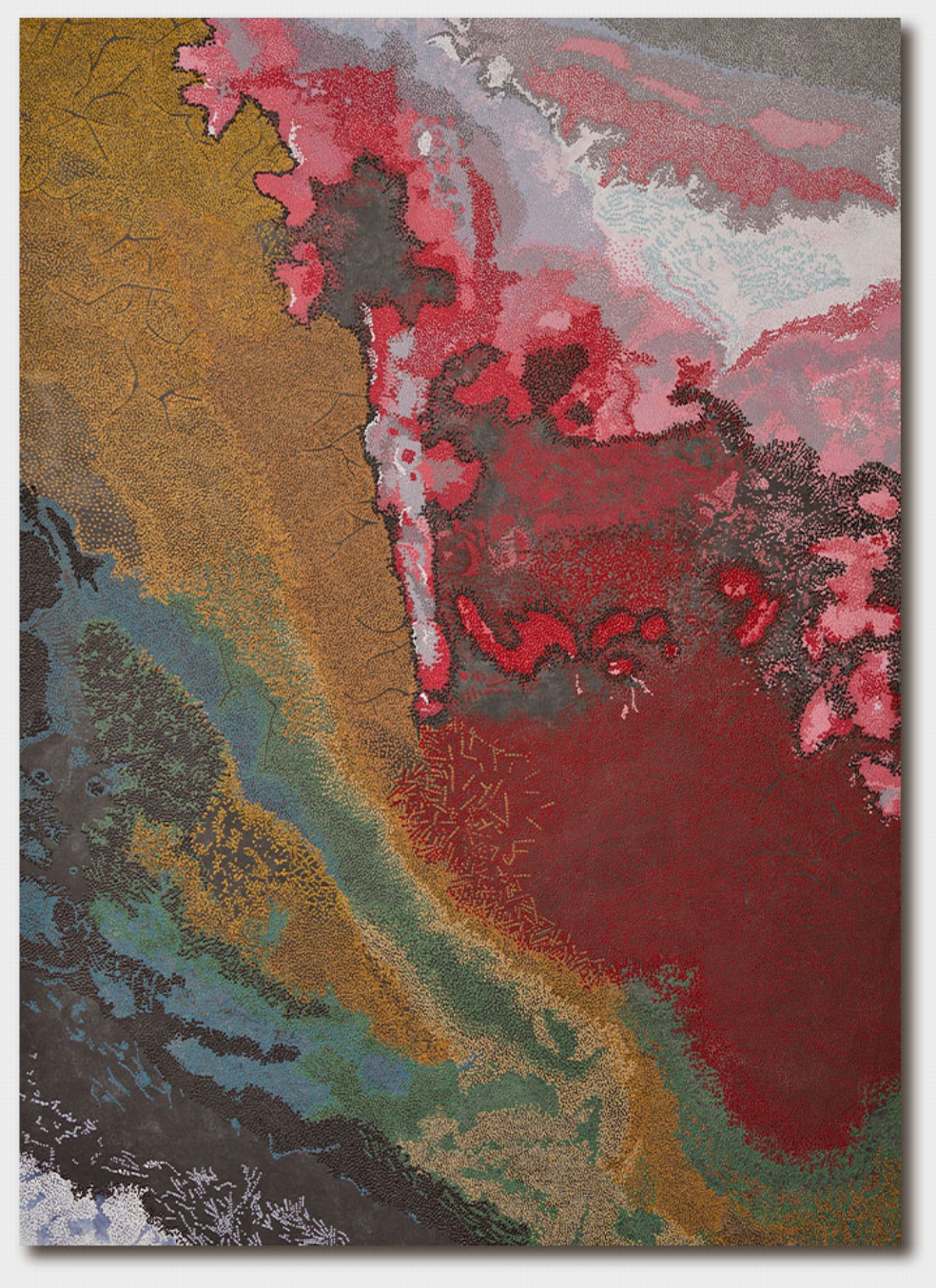 Wumera Nangamay: Salt Pan #10 - Art Card