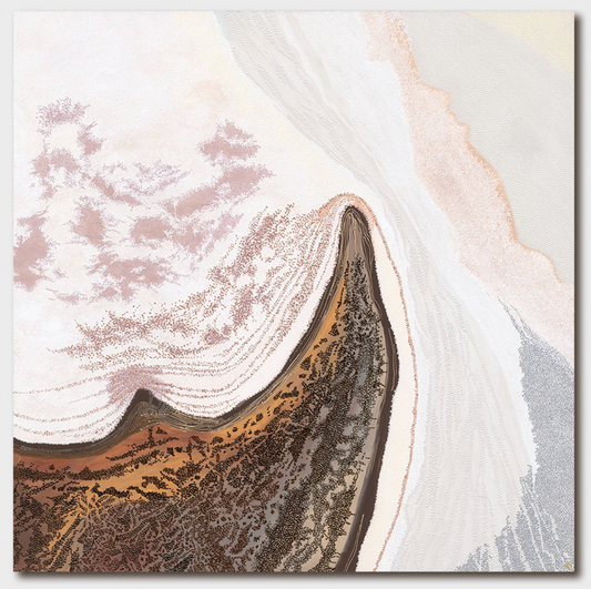 Wumera Nangamay: Salt Pan #2 - Art Card
